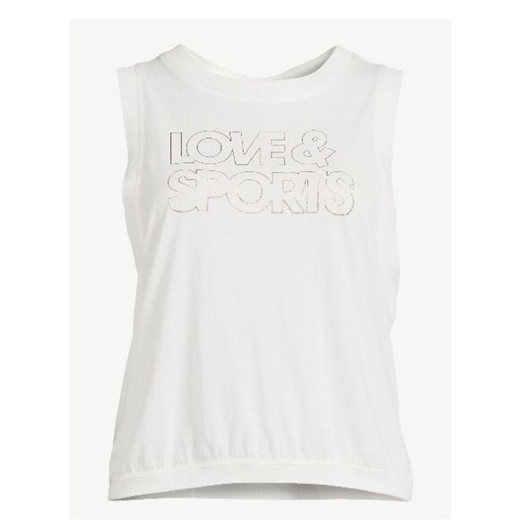 Women’s Plus Logo Muscle Tank Top Shirt Active Workout 2-Pack Size XXXL (22) - Picture 8 of 13